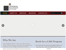 Tablet Screenshot of lms-consultancy.com